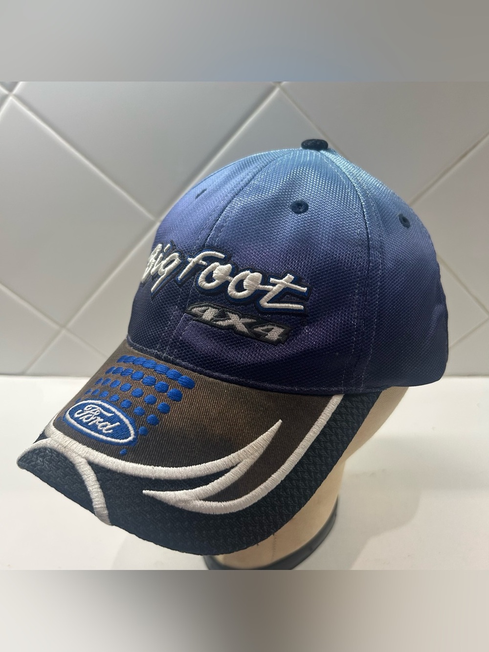 Vintage Y2K Ford Bigfoot 4x4 Racing Strapback Hat Cap OSFA